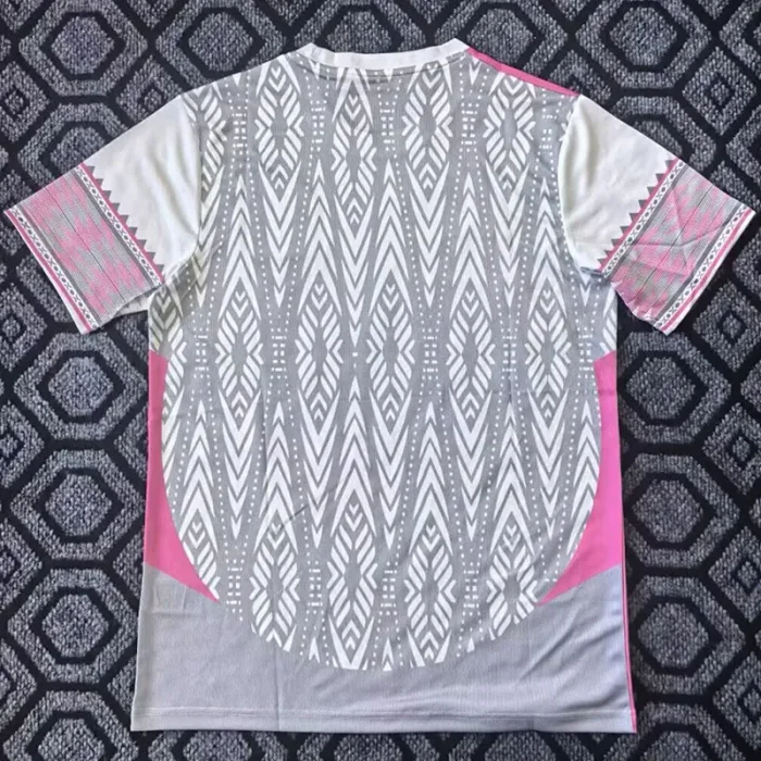 25-26 Mexico Pink Grey Special Edition Training Shirts