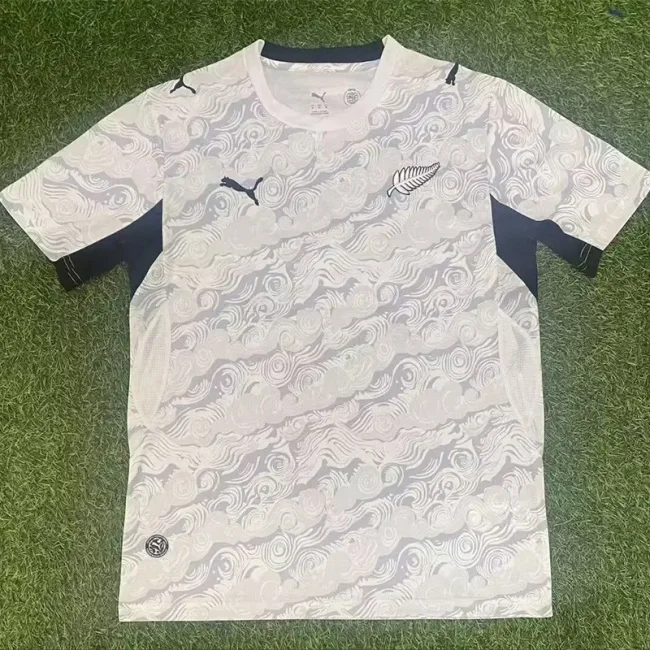25-26 New Zealand White Black Training shirts