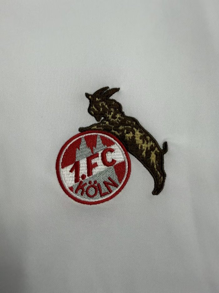1976-1977 FC Köln Home Retro Soccer Jersey