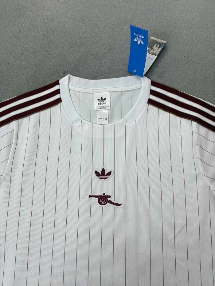 25-26 ARS White Casual Special Edition Fans Soccer Jersey
