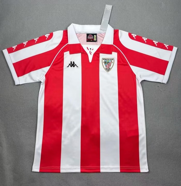 1998-1999 Bilbao Home Retro Soccer Jersey