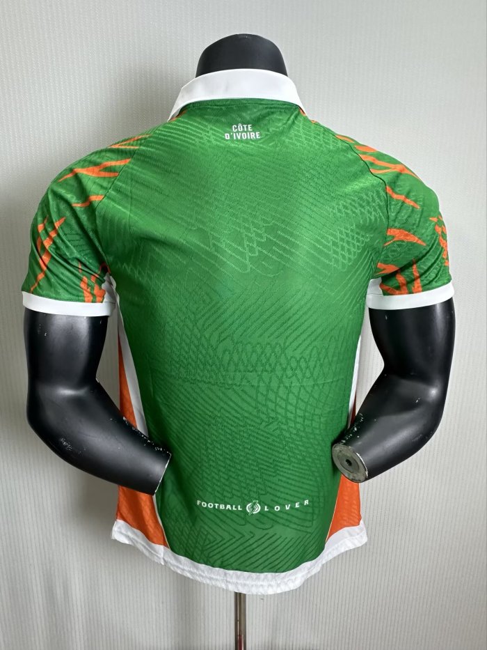 25-26 Cote d'Ivoire Green Special Edition Player Version Soccer Jersey