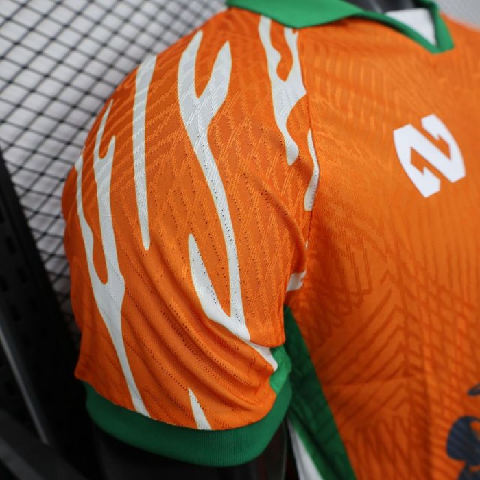 25-26 Cote d'Ivoire Orange Special Edition Player Version Soccer Jersey