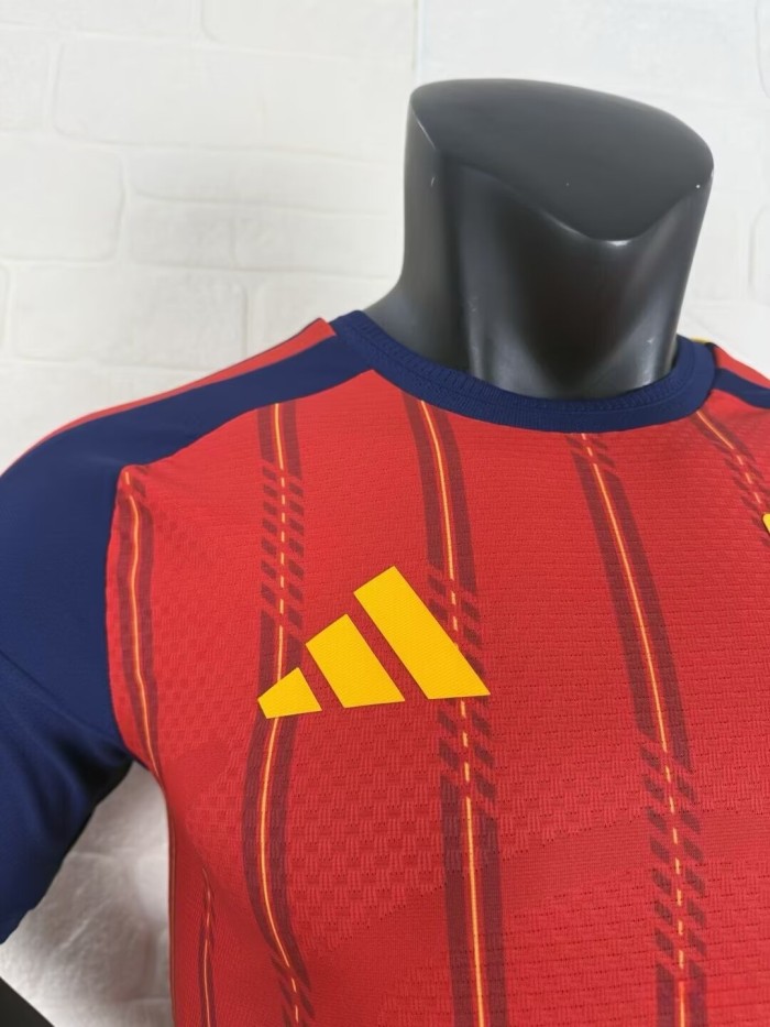 2026 World Cup Spain Home Player Version Soccer Jersey