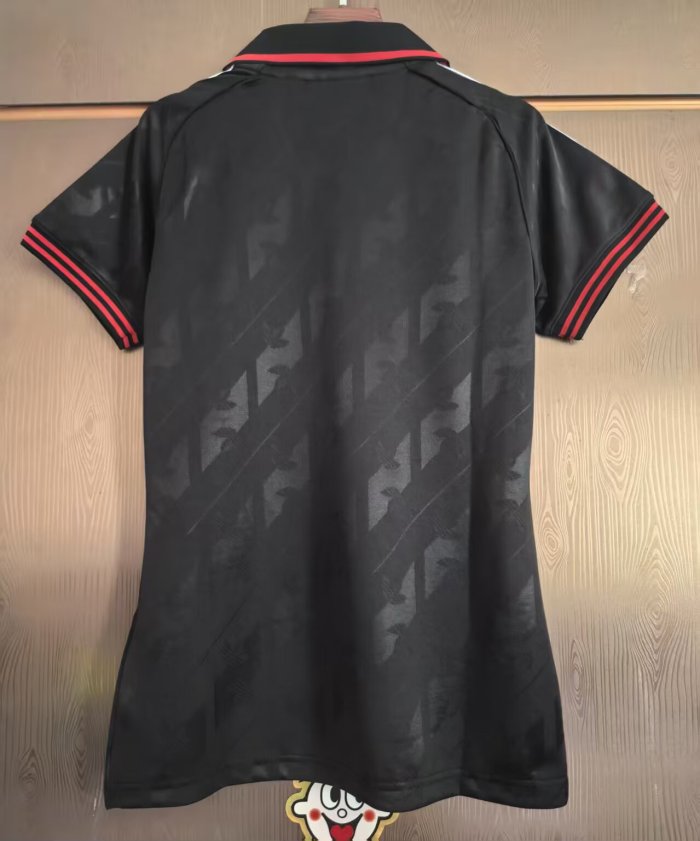 25-26 Flamengo Black Retro Version Women Fans Training shirts