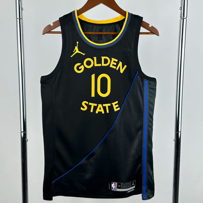 24-25 WARRIORS BUTLERIII #10 Black Top Quality Hot Pressing NBA Jersey (Trapeze Edition) 飞人版