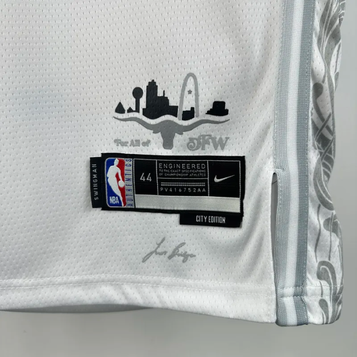 24-25 Dallas Mavericks RUSSELL #5 White City Edition Top Quality Hot Pressing NBA Jersey