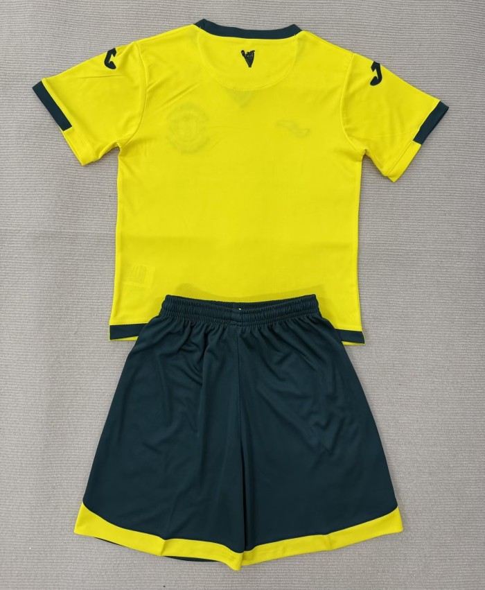 25-26 Hibernian FC Away Kids Soccer Jersey