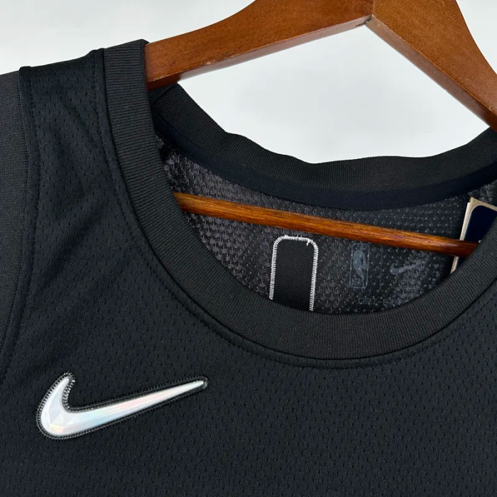 21-22 HEAT JAQUEZ JR. #11 Black City Edition Top Quality Hot Pressing NBA Jersey (圆领）