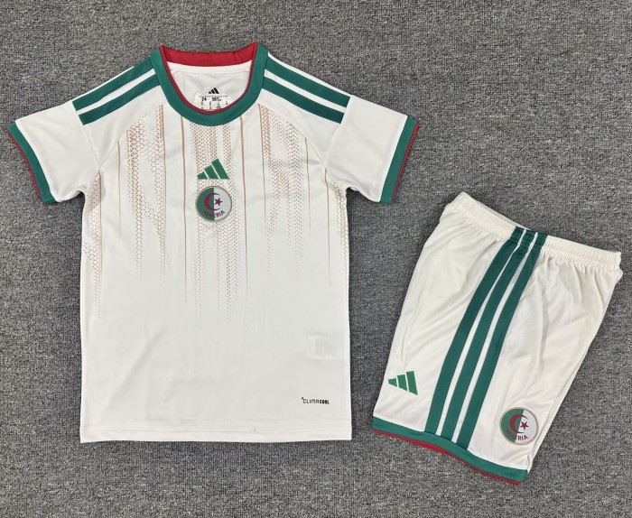2026 Algeria Home Kids Soccer Jersey