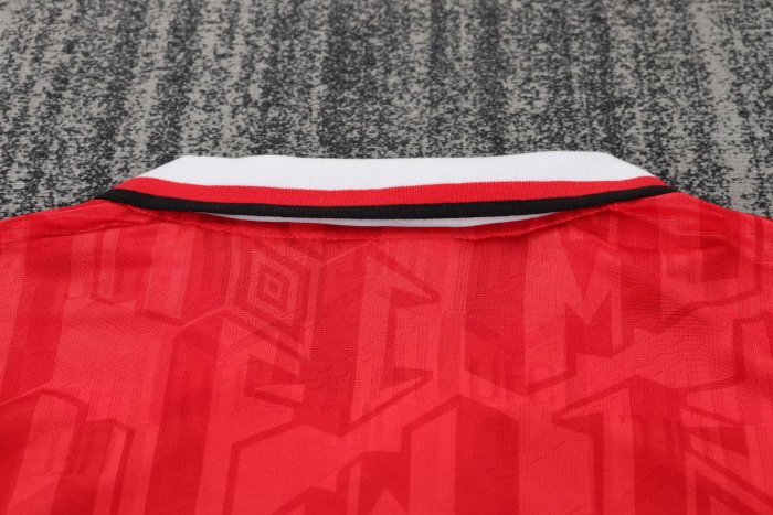 1992-1994 Man Utd Home Retro Kids Soccer Jersey