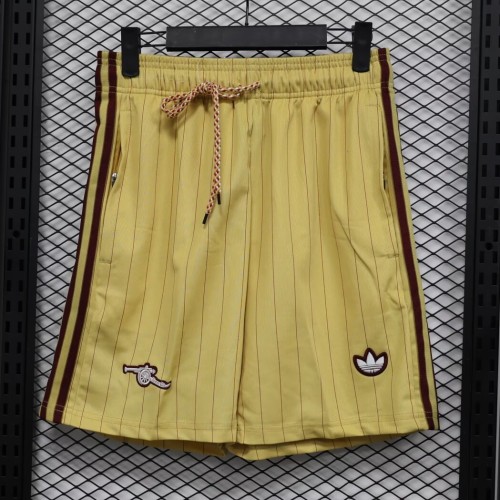 25-26 ARS Yellow Casual Version Player Version Shorts Pants