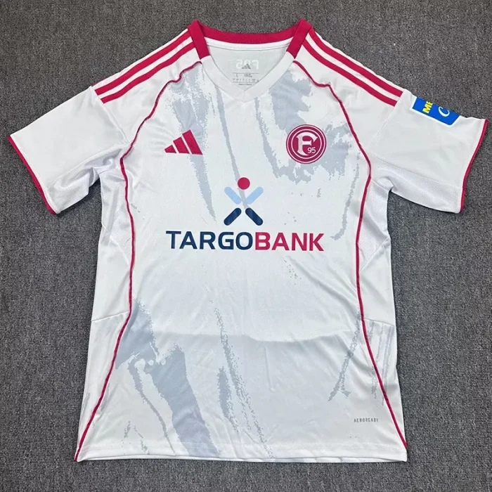 25-26 Fortuna Dusseldorf Away Fans Soccer Jersey