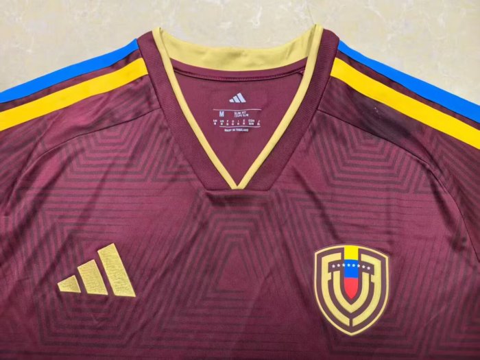 2026 Venezuela Home Fans Soccer Jersey