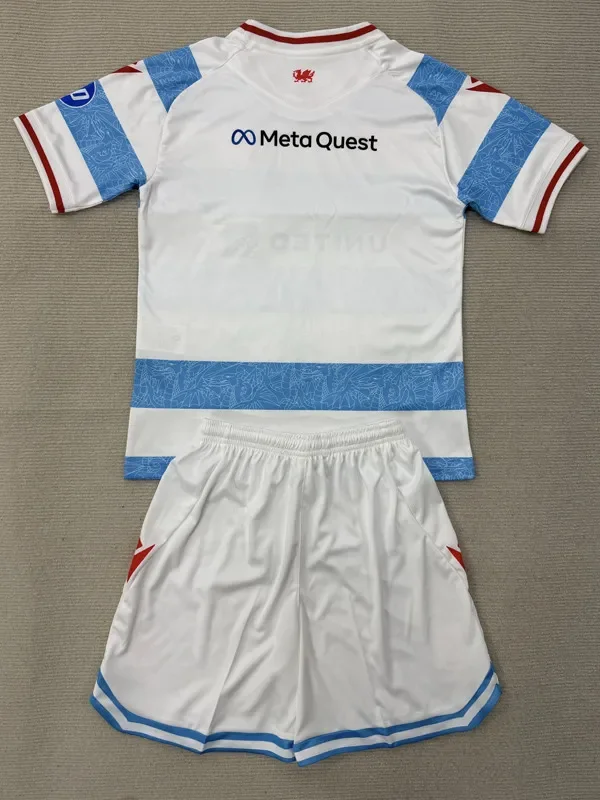 25-26 Wrexham FC Third Kids Soccer Jersey