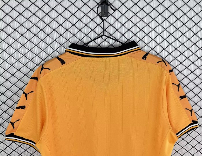1998-1999 Wolves Home Retro Soccer Jersey