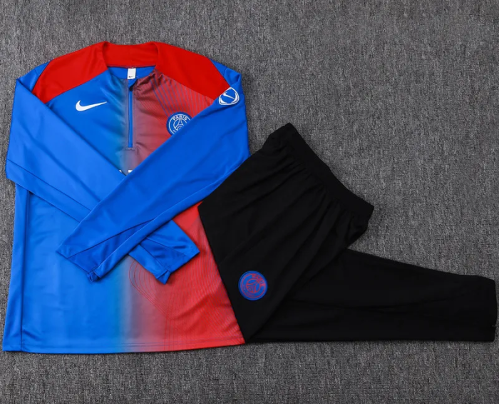 25-26 PSG High Quality Half Pull Tracksuit