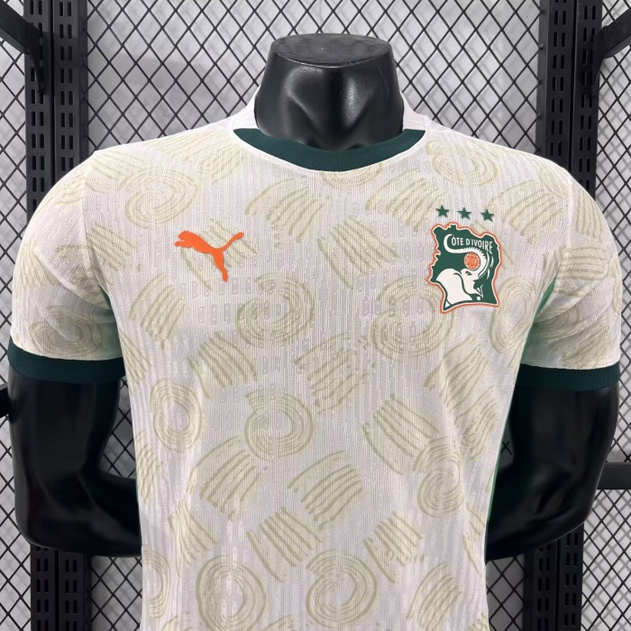 25-26 Cote d'Ivoire Away Player Version Soccer Jersey