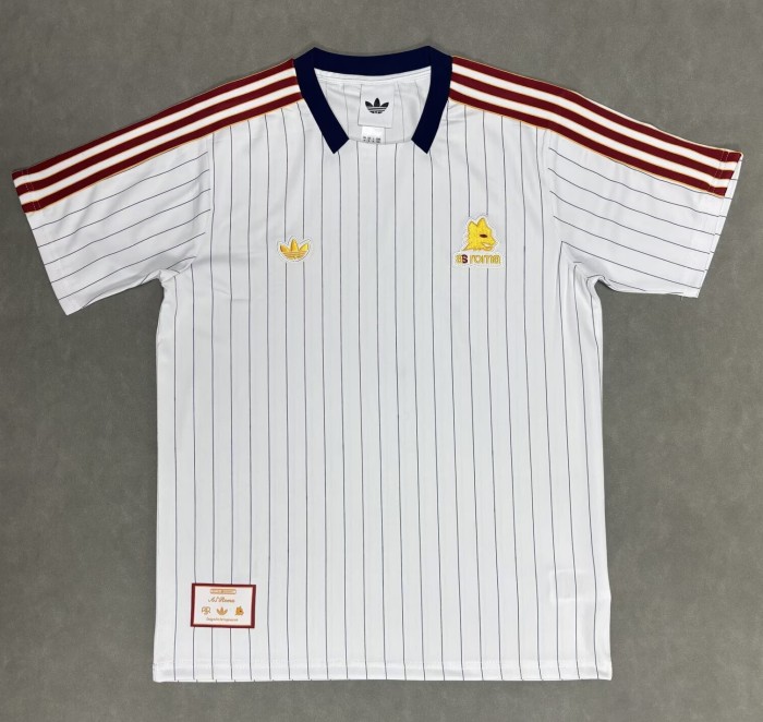 25-26 Roma Casual Version Fans Soccer Jersey
