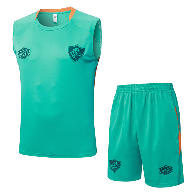 25-26 Fluminense High Quality Tank Top And Shorts Suit