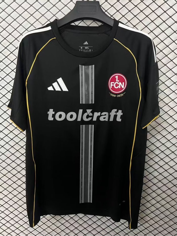 25-26 Nurnberg Black Special Edition Fans Soccer Jersey