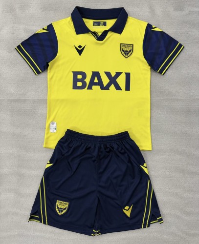 25-26 Oxford United Home Adult Suit