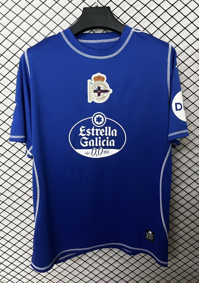25-26 La Coruna Blue Special Edition Fans Soccer Jersey