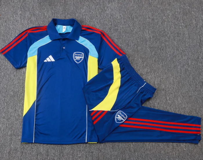 25-26 Arsenal High Quality Polo Tracksuit
