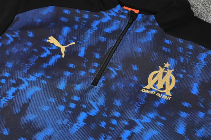 25-26 Marseille High Quality Half Pull Tracksuit