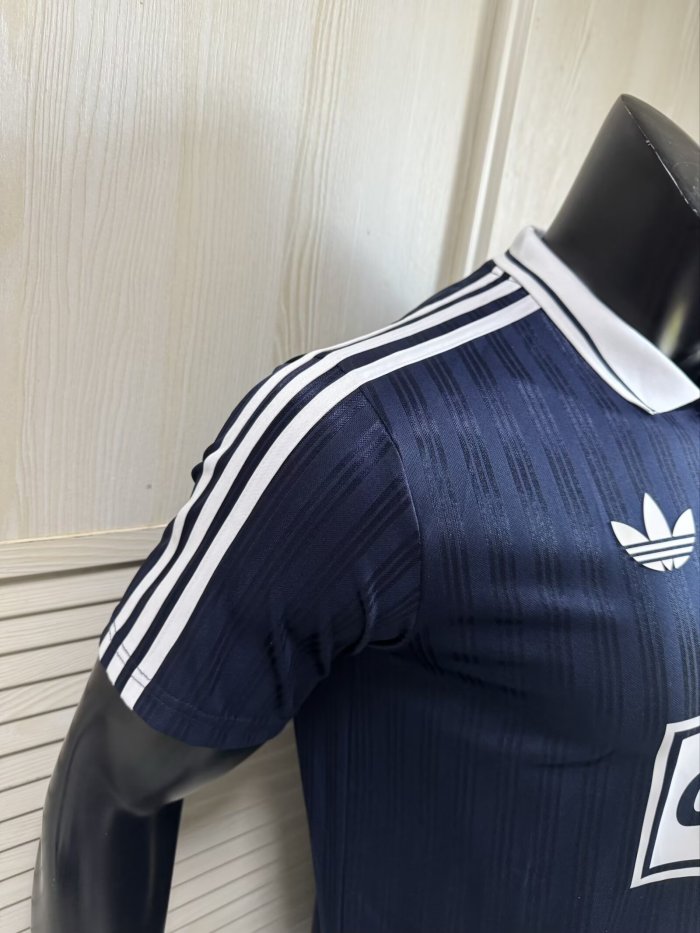 2025 AD Oasis Joint Edition #25 Blue Player Version Polo Short Sleeve