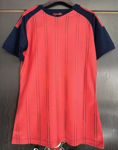 2026 World Cup Spain Home Women Soccer Jersey (女)