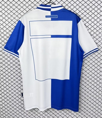 1999-2000 Alaves Home Retro Soccer Jersey