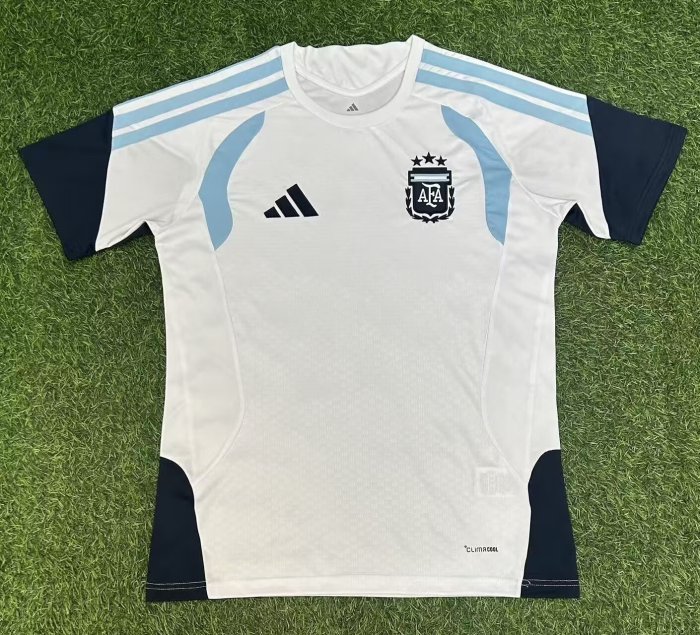25-26 Argentina White Training Shirts