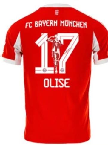 25-26 Bayern Home Special Edition Font Long Sleeve Player Version Soccer Jersey (长袖球员印特别版字体)