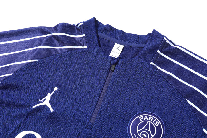 25-26 PSG High Quality Kids Half Pull Tracksuit