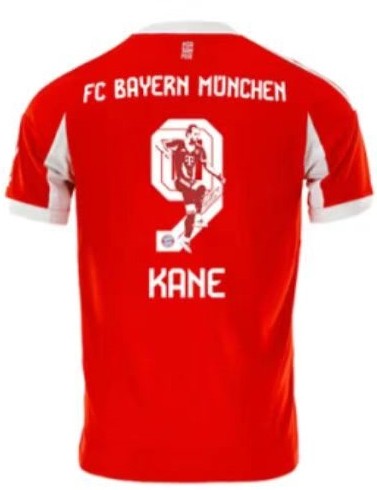 25-26 Bayern Home Special Edition Font Long Sleeve Player Version Soccer Jersey (长袖球员印特别版字体)