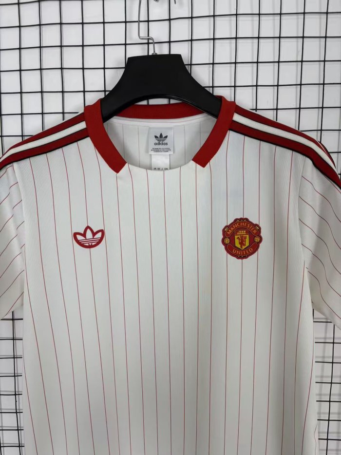 25-26 Man Utd White Special Edition Fans Training shirts