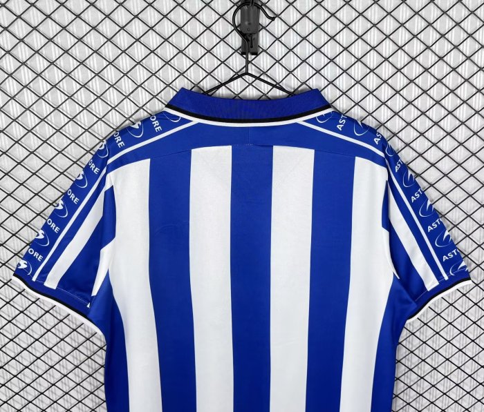 1998-1999 Alaves Home Retro Soccer Jersey