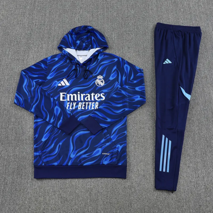 25-26 RMA Royal blue Hoodie Tracksuit (卫衣套装)