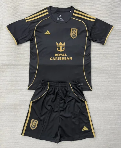 25-26 Fulham Third Kids Soccer Jersey