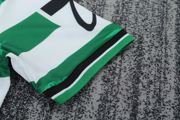 1999-2000 Sporting Lisbon Home Kids Retro Soccer Jersey