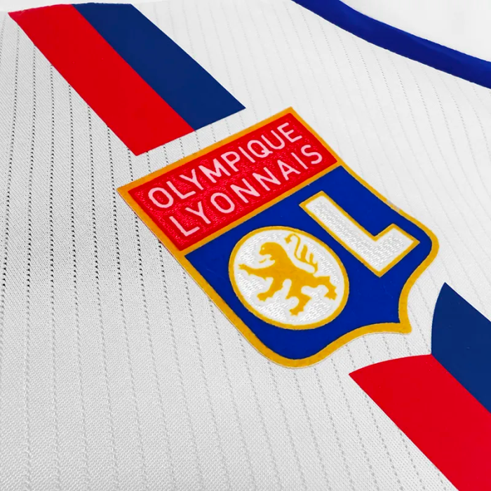 2008-2009 Lyon Home Retro Soccer Jersey