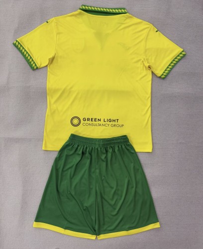 25-26 Norwich City Home Adult Suit