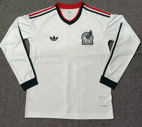 2026 World Cup Mexico Away Long sleeves Fans Soccer Jersey