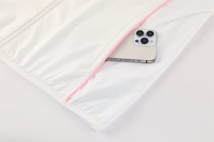 25-26 JUV White Windbreaker