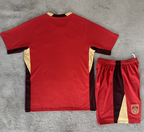 25-26 China Home Kids Soccer Jersey