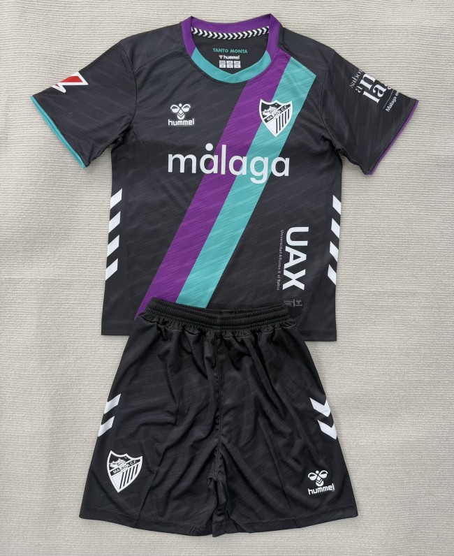 25-26 Malaga Third Kids Soccer Jersey