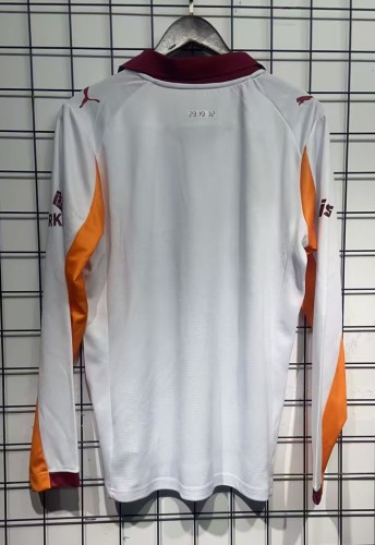 25-26 Galatasaray Away Long Sleeve Fans Soccer Jersey (五星)
