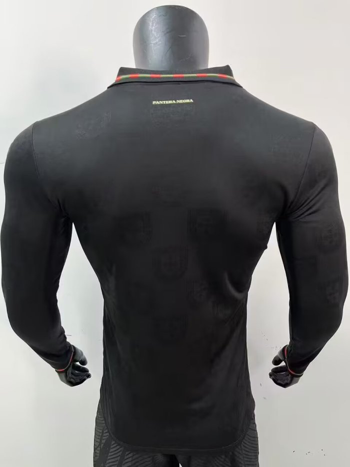 25-26 Portugal Special Edition Long Sleeve Player Version Soccer Jersey (长袖球员)