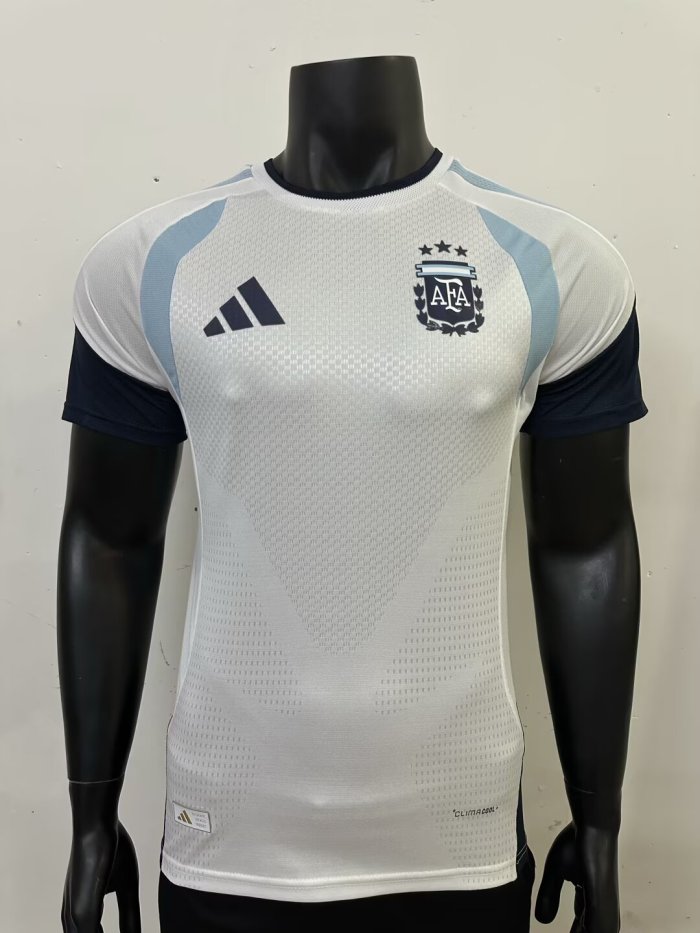 25-26 Argentina White Player Version Training Shirts